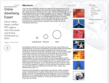 Tablet Screenshot of mikrofaser.org